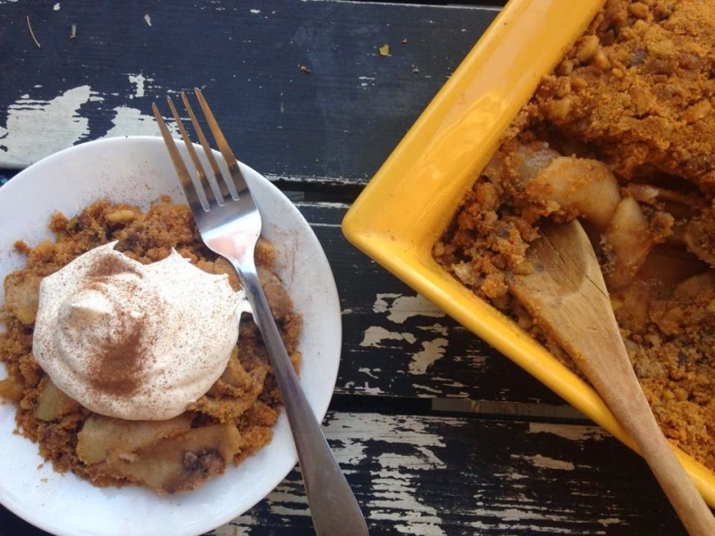 Apple Crumble Ramekins Bariatric Foodie