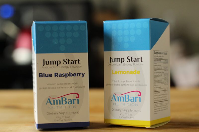 Product Review AmBari Jumpstart Energy Mix (Blue Raspberry & Lemonade